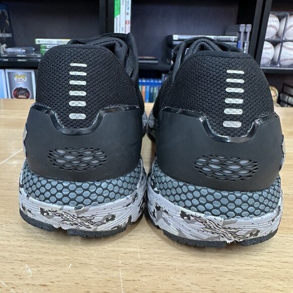 Under Armour UA HOVR Sonic 4 Reflective Camo Black Running Shoes Sz 9 Bluetooth - Picture 5 of 7
